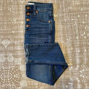 Madewell 10" High-Rise Skinny Jeans Brinville Wash